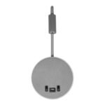 GLOBOSTAR® GOOSE 61694 Μοντέρνο Φωτιστικό Τοίχου - Απλίκα Ξενοδοχείου Reading Light με Φορτιστή USB 3A LED 6W 600lm 36° & 360° AC 220-240V IP20 Θερμό Λευκό 2700K - CREE XPE & Lumileds SMD Chip - Γκρι Ανθρακί Ματ - Μ15.5 x Π15 x Υ30.5cm - 3 Χρόνια Εγγύηση - Image 3