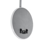 GLOBOSTAR® GOOSE 61694 Μοντέρνο Φωτιστικό Τοίχου - Απλίκα Ξενοδοχείου Reading Light με Φορτιστή USB 3A LED 6W 600lm 36° & 360° AC 220-240V IP20 Θερμό Λευκό 2700K - CREE XPE & Lumileds SMD Chip - Γκρι Ανθρακί Ματ - Μ15.5 x Π15 x Υ30.5cm - 3 Χρόνια Εγγύηση - Image 6