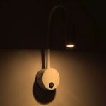 GLOBOSTAR® GOOSE 61688 Μοντέρνο Φωτιστικό Τοίχου - Απλίκα Ξενοδοχείου Reading Light LED 3W 300lm 36° AC 220-240V IP20 Θερμό Λευκό 2700K - CREE XPE Chip & TÜV SÜD Driver - Λευκό Ματ - Μ6.5 x Π15 x Υ24.5cm - 3 Χρόνια Εγγύηση - Image 9