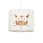 GLOBOSTAR® OWL 204-0017 Παιδικό Κρεμαστό Φωτιστικό Οροφής με Ντουί 1 x E27 AC 220-240V IP20 - Πολύχρωμο - Μ28 x Π28 x Υ24cm - Image 2