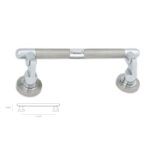 Λαβή Εξώπορτας Νίκελ Ματ/Χρώμιο  Best 7002ΚS