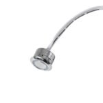 GLOBOSTAR® BUTTON 70793 Φωτιζόμενος Χωνευτός Διακόπτης Αφής On/Off & Push Dimming LED DC 12-24V 1 x 4A 96W Max IP20 Μπλε - Μ2 x Π2 x Υ1.2cm - 2 Χρόνια Εγγύηση - Image 3