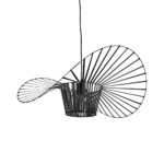 GLOBOSTAR® LUMINOVA 61464 Μοντέρνο Κρεμαστό Φωτιστικό Οροφής με Ντουί 1 x E27 AC 220-240V IP20 - Μαύρο - Μ60 x Π60 x Υ25cm - Image 2