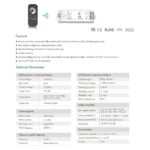 GloboStar® 73118 RT1+V1 SKYDANCE ΣΕΤ Dimmer & Ασύρματο Χειριστήριο Αφής 1 Group RF 2.4Ghz 8A Max DC 5-36V (288W) - DC 3V IP20 - 5 Χρόνια Εγγύηση - Image 9