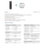 GloboStar® 73125 S1-B+R1 SKYDANCE ΣΕΤ Dimmer & Ασύρματο Χειριστήριο Αφής 1 Group RF 2.4Ghz 1.5A Max AC100-240V (360W) - DC 3V IP20 - 5 Χρόνια Εγγύηση - Image 10