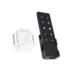 GloboStar® 73125 S1-B+R1 SKYDANCE ΣΕΤ Dimmer & Ασύρματο Χειριστήριο Αφής 1 Group RF 2.4Ghz 1.5A Max AC100-240V (360W) - DC 3V IP20 - 5 Χρόνια Εγγύηση - Image 2