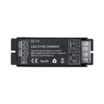 GloboStar® 73311 DC RF 2.4Ghz Controller & Dimmer 1 Κανάλι DC 12-24V 25A MAX 600W IP 20 Μ12.7 x Π4 x Υ3.2cm με Χειριστήριο RF 2.4Ghz SYNC - Image 4