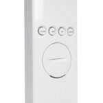 GLOBOSTAR® ZENTIME 76554 Μοντέρνο Επιτραπέζιο Φωτιστικό Γραφείου με Ασύρματη Φόρτιση 15W 3A & Ψηφιακό Ρολόι LED 3.5W 350lm 120° DC 5V με USB-C IP20 Ρυθμιζόμενο Λευκό CCT με Αφή 2700K/4500K/6000K Dimmable - Sanan SMD Chip - Μαύρο - Μ19.5 x Π14.5 x Υ38.8cm - 2 Χρόνια Εγγύηση - Image 10