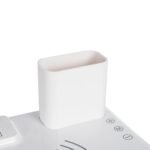 GLOBOSTAR® ZENTIME 76554 Μοντέρνο Επιτραπέζιο Φωτιστικό Γραφείου με Ασύρματη Φόρτιση 15W 3A & Ψηφιακό Ρολόι LED 3.5W 350lm 120° DC 5V με USB-C IP20 Ρυθμιζόμενο Λευκό CCT με Αφή 2700K/4500K/6000K Dimmable - Sanan SMD Chip - Μαύρο - Μ19.5 x Π14.5 x Υ38.8cm - 2 Χρόνια Εγγύηση - Image 12