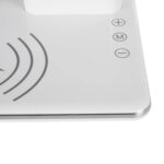 GLOBOSTAR® ZENTIME 76554 Μοντέρνο Επιτραπέζιο Φωτιστικό Γραφείου με Ασύρματη Φόρτιση 15W 3A & Ψηφιακό Ρολόι LED 3.5W 350lm 120° DC 5V με USB-C IP20 Ρυθμιζόμενο Λευκό CCT με Αφή 2700K/4500K/6000K Dimmable - Sanan SMD Chip - Μαύρο - Μ19.5 x Π14.5 x Υ38.8cm - 2 Χρόνια Εγγύηση - Image 13