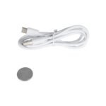 GLOBOSTAR® ZENTIME 76554 Μοντέρνο Επιτραπέζιο Φωτιστικό Γραφείου με Ασύρματη Φόρτιση 15W 3A & Ψηφιακό Ρολόι LED 3.5W 350lm 120° DC 5V με USB-C IP20 Ρυθμιζόμενο Λευκό CCT με Αφή 2700K/4500K/6000K Dimmable - Sanan SMD Chip - Μαύρο - Μ19.5 x Π14.5 x Υ38.8cm - 2 Χρόνια Εγγύηση - Image 15