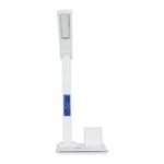 GLOBOSTAR® ZENTIME 76554 Μοντέρνο Επιτραπέζιο Φωτιστικό Γραφείου με Ασύρματη Φόρτιση 15W 3A & Ψηφιακό Ρολόι LED 3.5W 350lm 120° DC 5V με USB-C IP20 Ρυθμιζόμενο Λευκό CCT με Αφή 2700K/4500K/6000K Dimmable - Sanan SMD Chip - Μαύρο - Μ19.5 x Π14.5 x Υ38.8cm - 2 Χρόνια Εγγύηση - Image 4