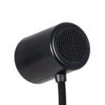 GLOBOSTAR® LUCORA 76556 Μοντέρνο Επιτραπέζιο Φωτιστικό Γραφείου με Ασύρματη Φόρτιση 10W 2A & 4W Bluetooth Ηχείο LED 3W 300lm 120° DC 5V με USB-C IP20 Ρυθμιζόμενο Λευκό CCT με Αφή 2700K/4500K/6000K Dimmable - Sanan SMD Chip - Μαύρο - Μ12 x Π12 x Υ32cm - 2 Χρόνια Εγγύηση - Image 6