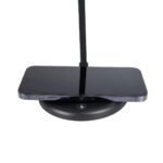 GLOBOSTAR® LUCORA 76556 Μοντέρνο Επιτραπέζιο Φωτιστικό Γραφείου με Ασύρματη Φόρτιση 10W 2A & 4W Bluetooth Ηχείο LED 3W 300lm 120° DC 5V με USB-C IP20 Ρυθμιζόμενο Λευκό CCT με Αφή 2700K/4500K/6000K Dimmable - Sanan SMD Chip - Μαύρο - Μ12 x Π12 x Υ32cm - 2 Χρόνια Εγγύηση - Image 8