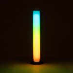 GLOBOSTAR® DIGICOLUMN 76562 Μοντέρνο Επιτραπέζιο Γραμμικό Ψηφιακό Φωτιστικό Digital Pixel Symphony Bar με WiFi Εφαρμογή LED 1.5W 90lm 120° DC 5V με USB-C & Επαναφορτιζόμενη Μπαταρία LiPo 601045 3.7V 280mAh IP20 Πολύχρωμο RGB Dimmable - Μαύρο - Μ5.6 x Π5.6 x Υ21.1cm - 2 Χρόνια Εγγύηση - Image 9