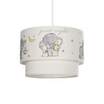 GLOBOSTAR® ELEPHANT 204-0002 Παιδικό Κρεμαστό Φωτιστικό Οροφής με Ντουί 1 x E27 AC 220-240V IP20 - Πολύχρωμο - Μ30 x Π30 x Υ24cm - Image 2