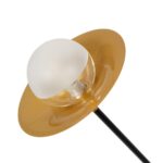 GLOBOSTAR® JOLIET 999-0044 Μοντέρνο Φωτιστικό Οροφής με Ντουί 4 x G9 AC 220-240V IP20 - Μαύρο & Χρυσό - Μ93 x Π20 x Υ106cm - Image 6