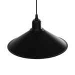 GLOBOSTAR® FERRO 203-0084 Μοντέρνο Κρεμαστό Φωτιστικό Οροφής με Ντουί 1 x E27 AC 220-240V IP20 - Μαύρο - Μ30 x Π30 x Υ15cm - Image 7