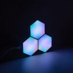 GloboStar® DIGIOCTA 90447 Σετ 3 Ψηφιακων LED RGB Φωτιστικών Κυψελών με Ψηφιακό Controller με WiFi Smart APP & Ασύρματο Χειριστήριο RF 2.4Ghz - LED SMD 5050 4.5W/Σετ 42PIXEL/Σετ 360lm/Σετ 120° DC 5V με USB 2.0 IP20 Πολύχρωμο RGB - Dimmable - Μ10.5 x Π10.5 x Υ3cm Ανά Κυψέλη - 2 Χρόνια Εγγύηση - Image 15