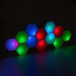 GloboStar® DIGIOCTA 90449 Σετ 12 Ψηφιακων LED RGB Φωτιστικών Κυψελών με Ψηφιακό Controller με WiFi Smart APP & Ασύρματο Χειριστήριο RF 2.4Ghz - LED SMD 5050 18W/Σετ 168PIXEL/Σετ 1440lm/Σετ 120° DC 5V με USB 2.0 IP20 Πολύχρωμο RGB - Dimmable - Μ10.5 x Π10.5 x Υ3cm Ανά Κυψέλη - 2 Χρόνια Εγγύηση - Image 14