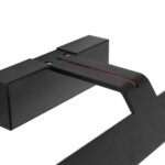 GLOBOSTAR® MIRROR 60517 Μοντέρνο Φωτιστικό Τοίχου - Απλίκα Καθρέπτη Μπάνιου LED 14W 1680lm 120° AC 220-240V IP54 Φυσικό Λευκό 4500K - Lumileds SMD Chip & TÜV SÜD Driver - Μαύρο Ματ - Μ58 x Π15 x Υ6cm - 2 Χρόνια Εγγύηση - Image 7