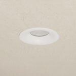 kelvo® LAMDA KLV-101-0045 Χωνευτό Φωτιστικό Downlight Σποτ Μπάνιου για Λάμπα MR16 με Ντουί GU10 AC 220-240V Αδιάβροχο IP65 - Λευκό Ματ - Μ8.5 x Π8.5 x Υ3.5cm / Q7.5cm