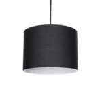 GLOBOSTAR® BLAZE 203-0109 Μοντέρνο Κρεμαστό Φωτιστικό Οροφής με Ντουί 1 x E27 AC 220-240V IP20 - Μαύρο - Μ22 x Π22 x Υ20cm - Image 2