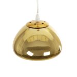 GLOBOSTAR® CRISTIN 999-0037 Μοντέρνο Κρεμαστό Φωτιστικό Οροφής με Ντουί 1 x G4 AC 220-240V IP20 - Χρυσό - Μ18 x Π18 x Υ13cm - Image 6