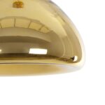 GLOBOSTAR® CRISTIN 999-0037 Μοντέρνο Κρεμαστό Φωτιστικό Οροφής με Ντουί 1 x G4 AC 220-240V IP20 - Χρυσό - Μ18 x Π18 x Υ13cm - Image 8