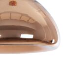 GLOBOSTAR® CRISTIN 999-0038 Μοντέρνο Κρεμαστό Φωτιστικό Οροφής με Ντουί 1 x G4 AC 220-240V IP20 - Χάλκινο - Μ18 x Π18 x Υ13cm - Image 8