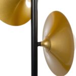 GLOBOSTAR® JOLIET 999-0046 Μοντέρνο Κρεμαστό Φωτιστικό Οροφής με Ντουί 3 x G9 AC 220-240V IP20 - Μαύρο & Χρυσό - Μ27 x Π27 x Y62cm - Image 8