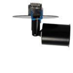 GLOBOSTAR® SARA 999-0058 Χωνευτό Φωτιστικό Οροφής με Ντουί 1 x E27 AC 220-240V IP20 - Μαύρο - Μ8.5 x Π8.5 x Υ11cm - Image 3