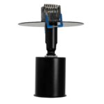 GLOBOSTAR® SARA 999-0058 Χωνευτό Φωτιστικό Οροφής με Ντουί 1 x E27 AC 220-240V IP20 - Μαύρο - Μ8.5 x Π8.5 x Υ11cm - Image 5