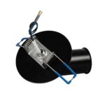 GLOBOSTAR® SARA 999-0058 Χωνευτό Φωτιστικό Οροφής με Ντουί 1 x E27 AC 220-240V IP20 - Μαύρο - Μ8.5 x Π8.5 x Υ11cm - Image 6