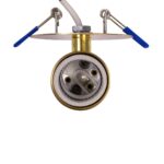 GLOBOSTAR® SARA 999-0060 Χωνευτό Φωτιστικό Οροφής με Ντουί 1 x E27 AC 220-240V IP20 - Χρυσό - Μ8.5 x Π8.5 x Υ11cm - Image 2