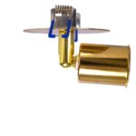 GLOBOSTAR® SARA 999-0060 Χωνευτό Φωτιστικό Οροφής με Ντουί 1 x E27 AC 220-240V IP20 - Χρυσό - Μ8.5 x Π8.5 x Υ11cm - Image 3