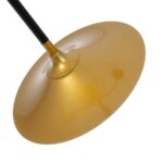 GLOBOSTAR® JOLIET 999-0044 Μοντέρνο Φωτιστικό Οροφής με Ντουί 4 x G9 AC 220-240V IP20 - Μαύρο & Χρυσό - Μ93 x Π20 x Υ106cm - Image 7