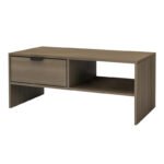 Τραπεζάκι σαλονιού Galaxy Megapap χρώμα καρυδί 100x50x42εκ. - Image 5