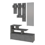 Έπιπλο εισόδου Vesty Megapap χρώμα γκρι ρετρό 100x30x61εκ. - Image 5