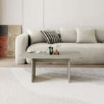 Τραπεζάκι σαλονιού Pietra Megapap χρώμα neo travertine 100x60x41,8εκ. - Image 2