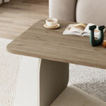 Τραπεζάκι σαλονιού Pietra Megapap χρώμα sepet oak - sandstone 100x60x41,8εκ. - Image 3