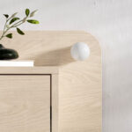 Κομοδίνο επιτοίχιο Dotta Megapap με LED χρώμα light oak 52x33,6x28εκ. - Image 6