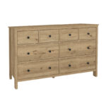 Συρταριέρα - Μπουφές Sabina Megapap χρώμα sepet oak 160x50x96εκ. - Image 5