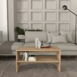 Τραπεζάκι σαλονιού Eleva Megapap χρώμα sapphire oak 90x44,6x46,4εκ. - Image 3