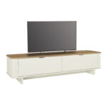 Έπιπλο τηλεόρασης Bohema Megapap χρώμα ivory - sepet oak 180x47x45,6εκ. - Image 6