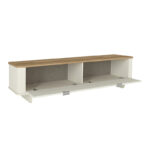 Έπιπλο τηλεόρασης Bohema Megapap χρώμα ivory - sepet oak 180x47x45,6εκ. - Image 7