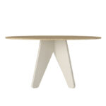 Τραπέζι Rebel Megapap χρώμα rota oak - sandstone 150x90x75εκ. - Image 7