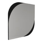 Καθρέπτης τοίχου Lava Μegapap χρώμα μαύρο 70x2,2x70εκ. - Image 3