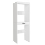 Έπιπλο πλυντηρίου - στεγνωτηρίου Fika Megapap χρώμα λευκό 67x61,8x198,5εκ. - Image 7