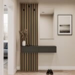 Έπιπλο εισόδου Elois Megapap χρώμα ανθρακί - sepet oak 96,6x26,8x195,5εκ. - Image 6